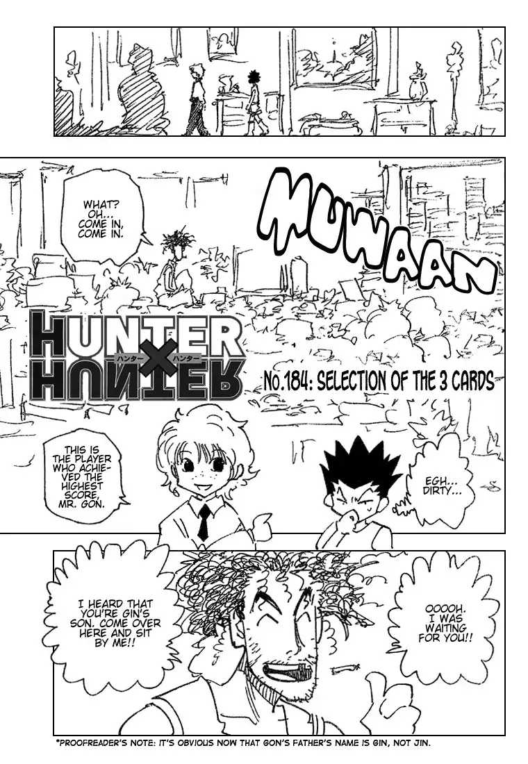 Hunter x Hunter Chapter 184 1